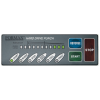 User-friendly LED control panel with load indicator helps to avoid jams