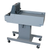 Adjustable-height stand on casters. Optional for tabletop folders and pressure sealers / required for use with FD 2094/2084 and 2200 Series